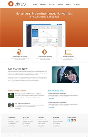 Diseño Web por pb para Cirrus BV | Diseño: #3732142