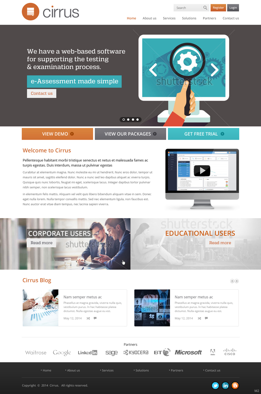 Diseño Web por pb para Cirrus BV | Diseño #3732144