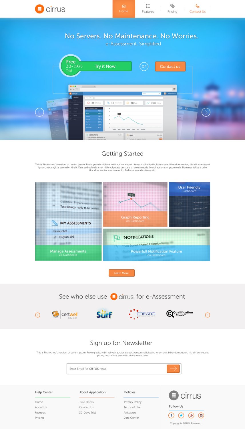 Diseño Web por TechWise para Cirrus BV | Diseño #3743567