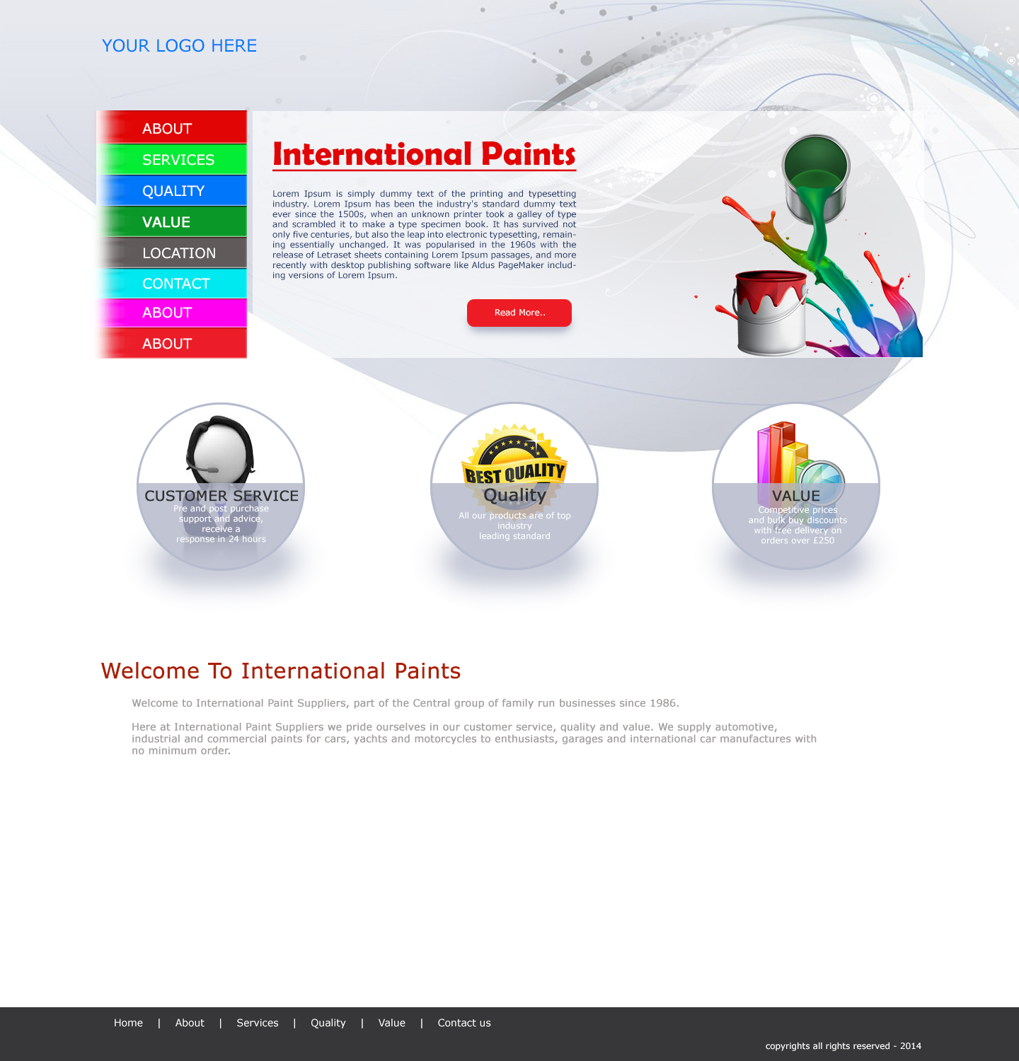 Web Design by AR-Sheikh for this project | Design #3794338