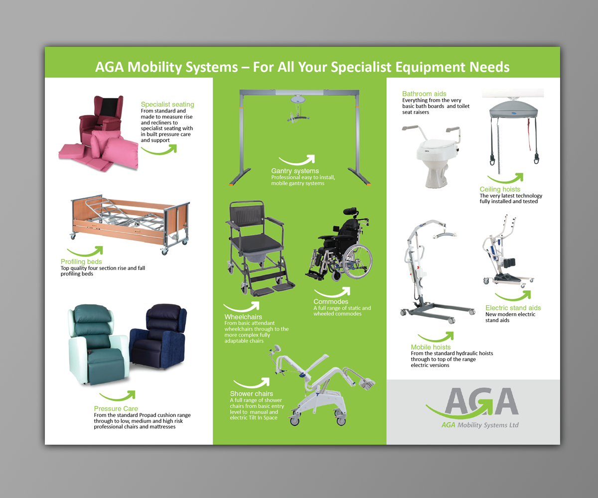 Design de Brochure par kousik pour aga mobility systems | Design #3766422