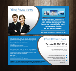customer services company for the travel industry needs a flyer designed | Design de Flyer par meet007