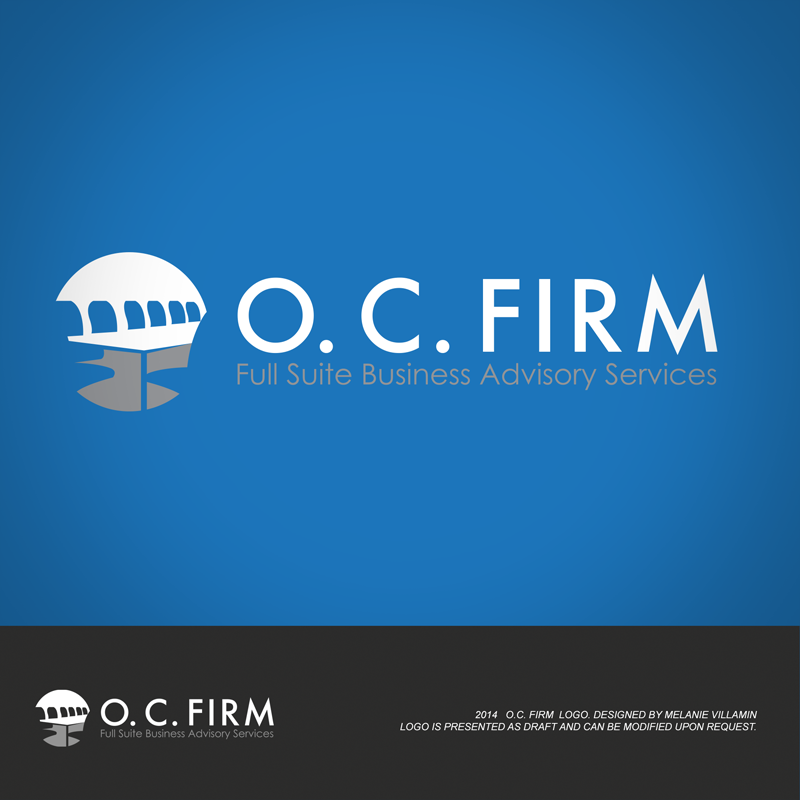 Logo Design by mvillamin for O.C. Firm | Design #3756783