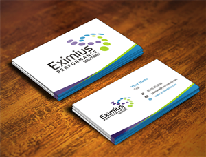 Business Card Design by INDIAN_Ashok for Eximius Performance Solutions | Design: #3722064