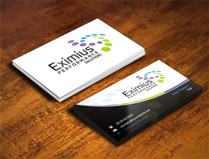 Business Card Design by INDIAN_Ashok for Eximius Performance Solutions | Design: #3722068