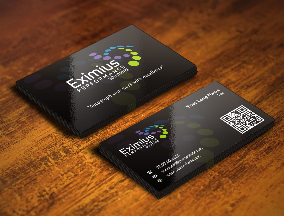 Business Card Design by INDIAN_Ashok for Eximius Performance Solutions | Design #3742758