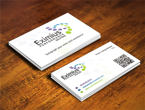 Business Card Design by INDIAN_Ashok for Eximius Performance Solutions | Design: #3742768