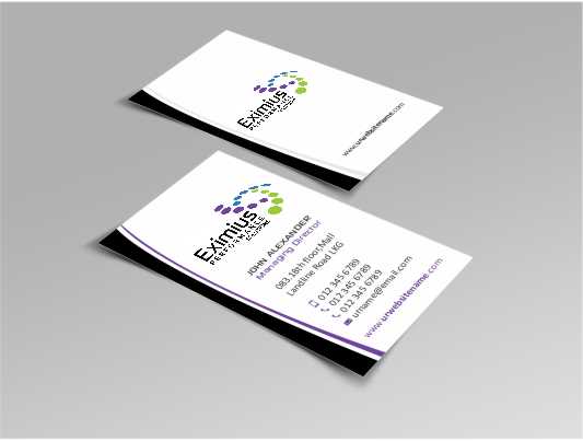 Business Card Design by AwsomeD for Eximius Performance Solutions | Design #3726054