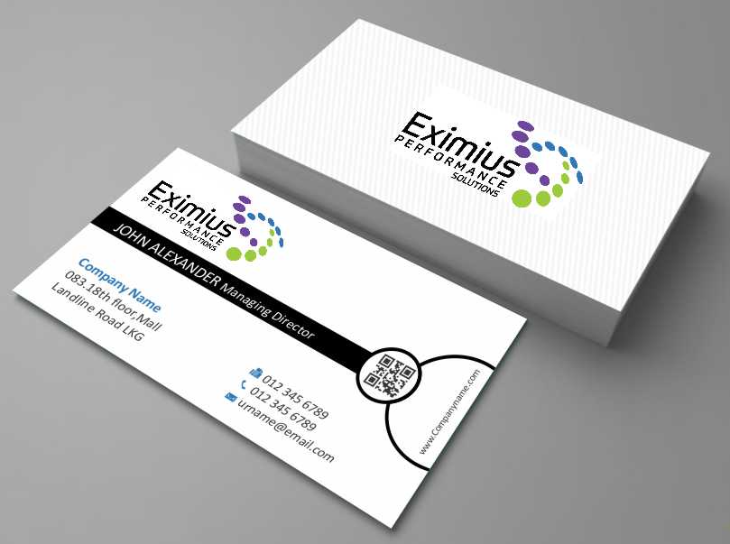Business Card Design by AwsomeD for Eximius Performance Solutions | Design #3726059