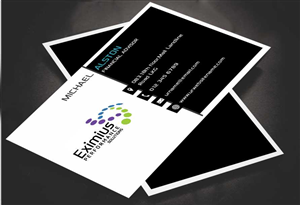 Business Card Design by AwsomeD for Eximius Performance Solutions | Design: #3726071