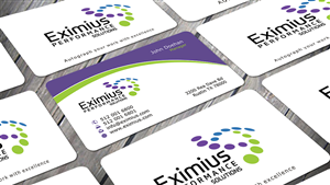 Business Card Design by SKYdesign for Eximius Performance Solutions | Design: #3736161