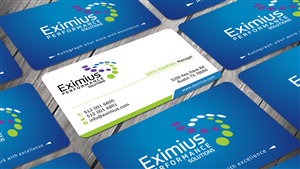 Business Card Design by SKYdesign for Eximius Performance Solutions | Design: #3736185