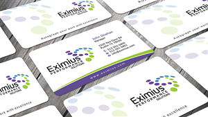 Business Card Design by SKYdesign for Eximius Performance Solutions | Design: #3736208