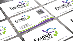 Business Card Design by SKYdesign for Eximius Performance Solutions | Design: #3742509