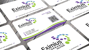 Business Card Design by SKYdesign for Eximius Performance Solutions | Design: #3742523