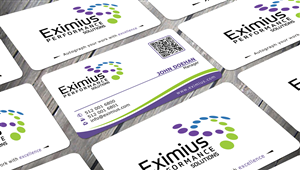Business Card Design by SKYdesign for Eximius Performance Solutions | Design: #3748273