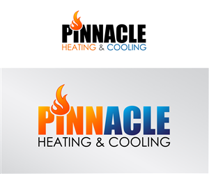 Logo Design by Motionblur Grafix for pinnacle htg & clg | Design #3749768