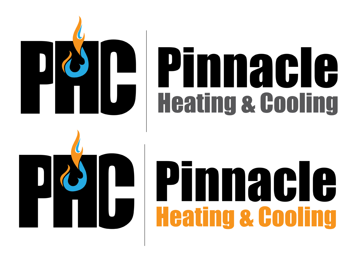 Logo Design by Filip M for pinnacle htg & clg | Design #3764492
