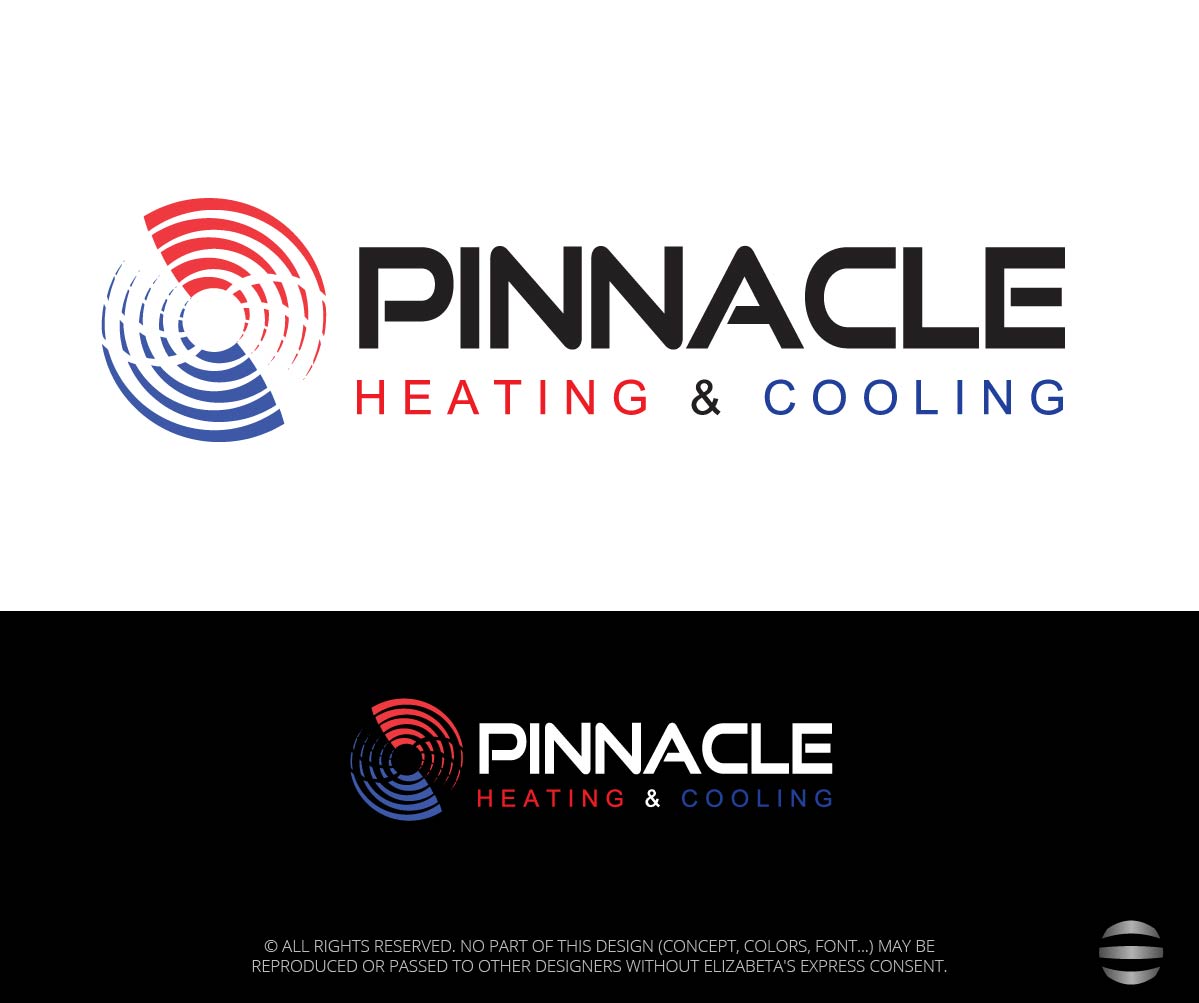 Diseño de Logo por Elizabeta para pinnacle htg & clg | Diseño #3772244