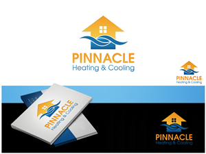 Logo Design by Honey GD for pinnacle htg & clg | Design #3772316
