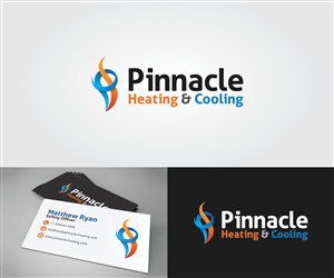 Logo Design by Lenin Joy for pinnacle htg & clg | Design #3770420
