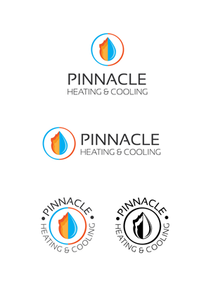 Logo Design by ana000 for pinnacle htg & clg | Design #3770822