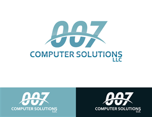 Logo Design by All American Designs for 007 Computer Solutions, LLC | Design: #3722940