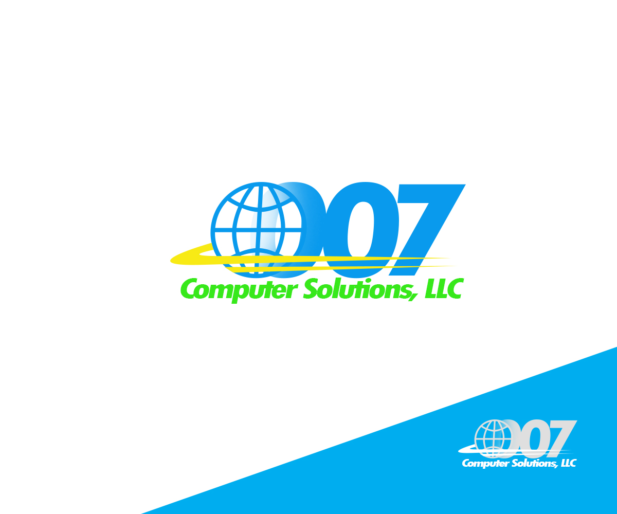 Logo Design by adroitmayo for 007 Computer Solutions, LLC | Design #3730956