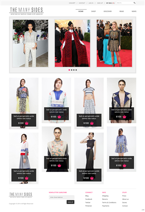 Web Design by pb for this project | Design #3738857