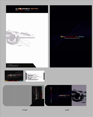 Stationery Design by Tbobby979 for JAS DJ Productions | Design: #3823198