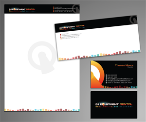 Stationery Design by kousik for JAS DJ Productions | Design: #3770095