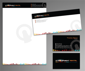 Stationery Design by kousik for JAS DJ Productions | Design: #3770105