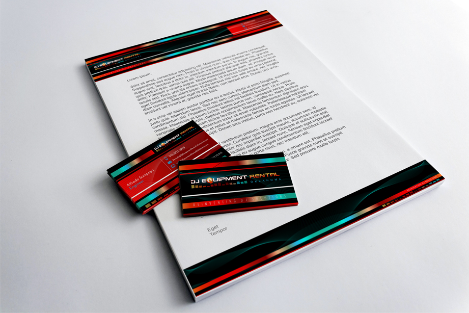 Stationery Design by artistik for JAS DJ Productions | Design: #3827547