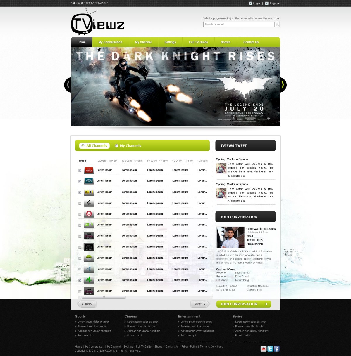 Web Design by TechWise for Sporting Nation Ltd | Design #998206