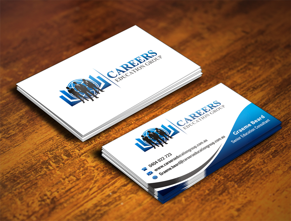 Business Card Design by INDIAN_Ashok for Careers Education Group | Design #3724351