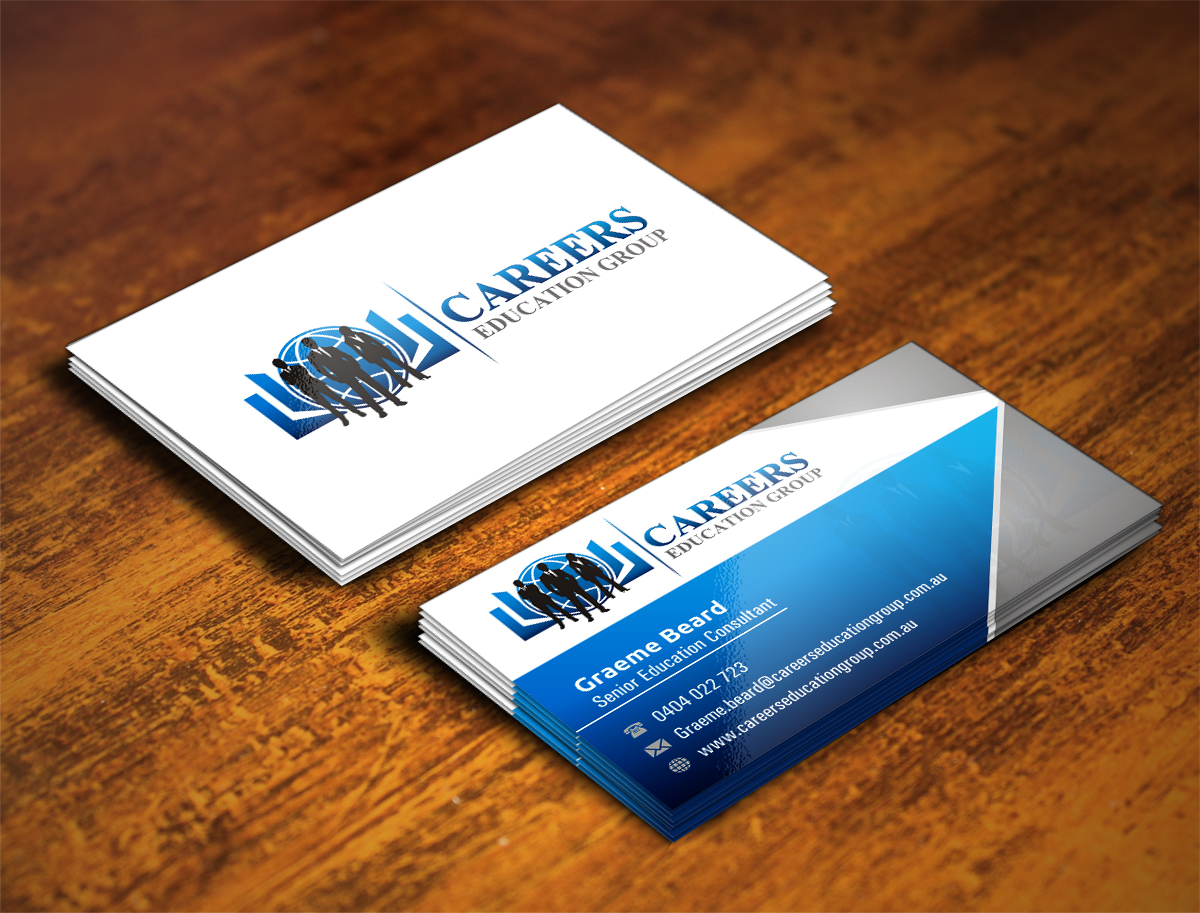 Business Card Design by INDIAN_Ashok for Careers Education Group | Design #3724353