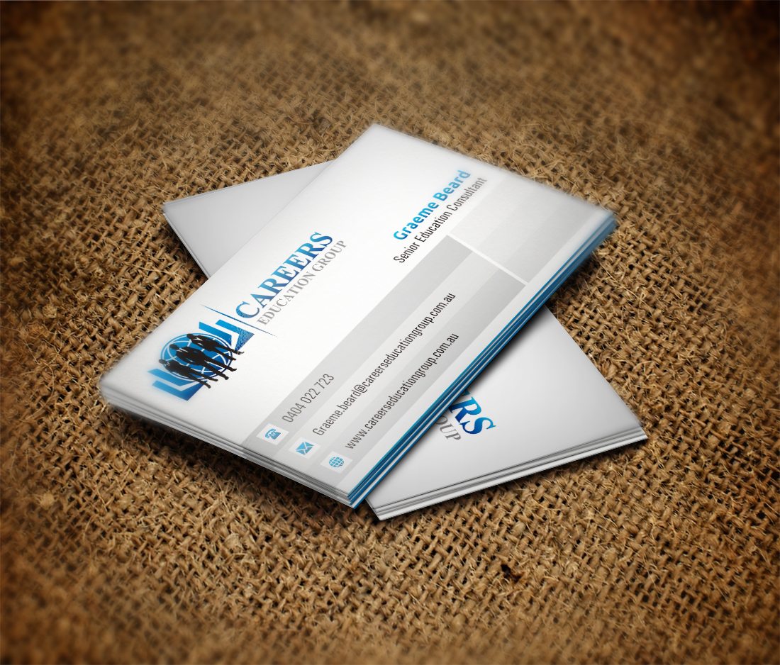 Business Card Design by INDIAN_Ashok for Careers Education Group | Design #3724510