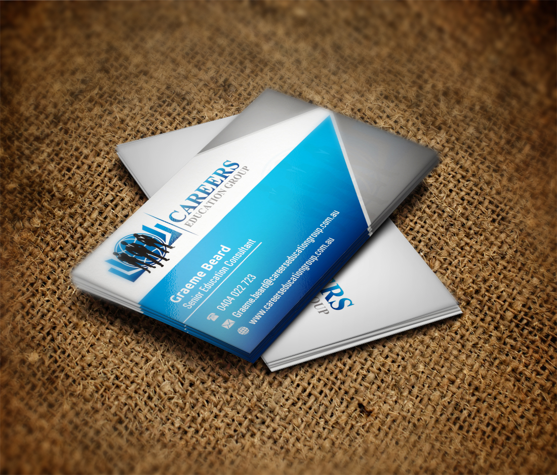 Business Card Design by INDIAN_Ashok for Careers Education Group | Design #3724513