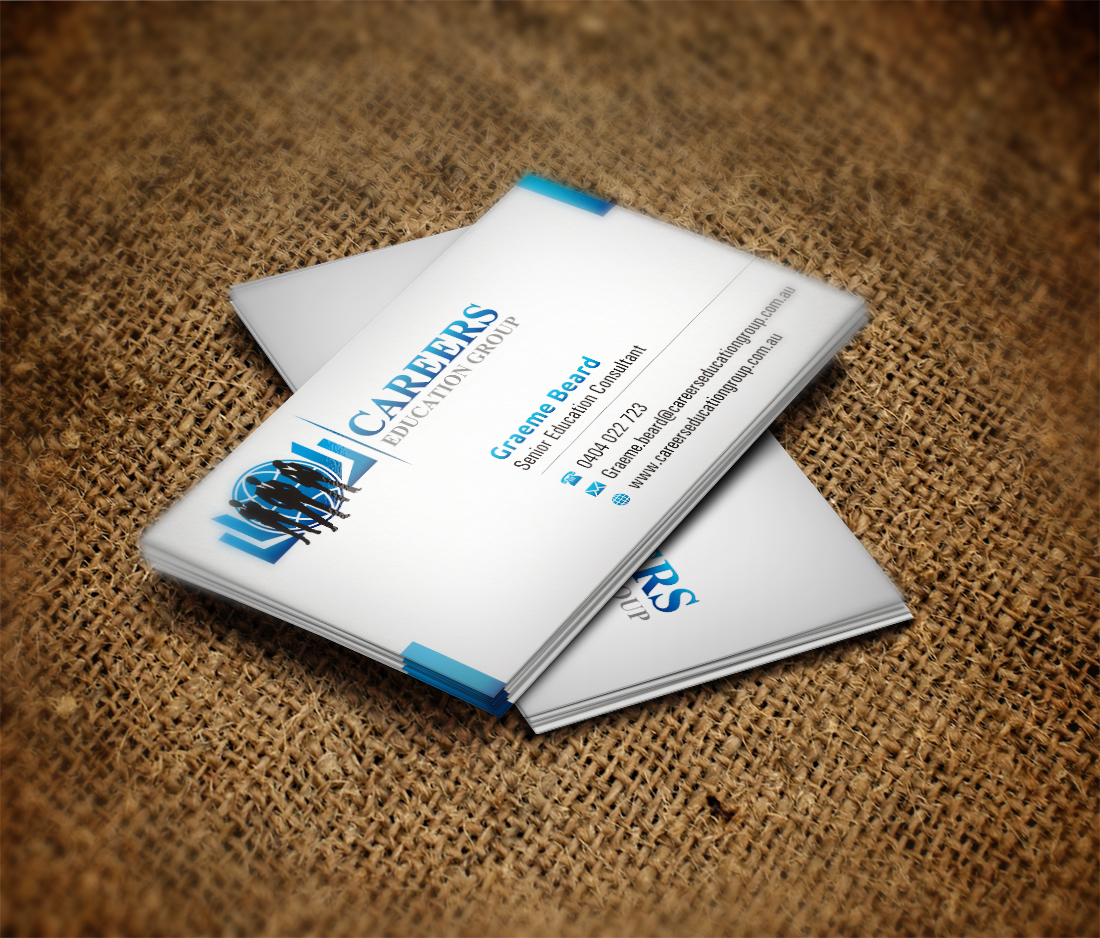 Business Card Design by INDIAN_Ashok for Careers Education Group | Design #3724919