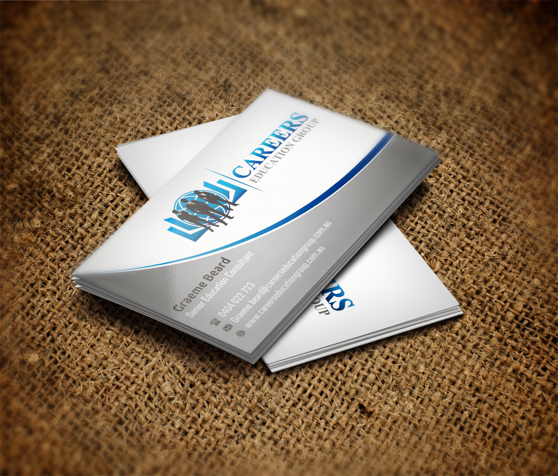 Business Card Design by INDIAN_Ashok for Careers Education Group | Design #3726422