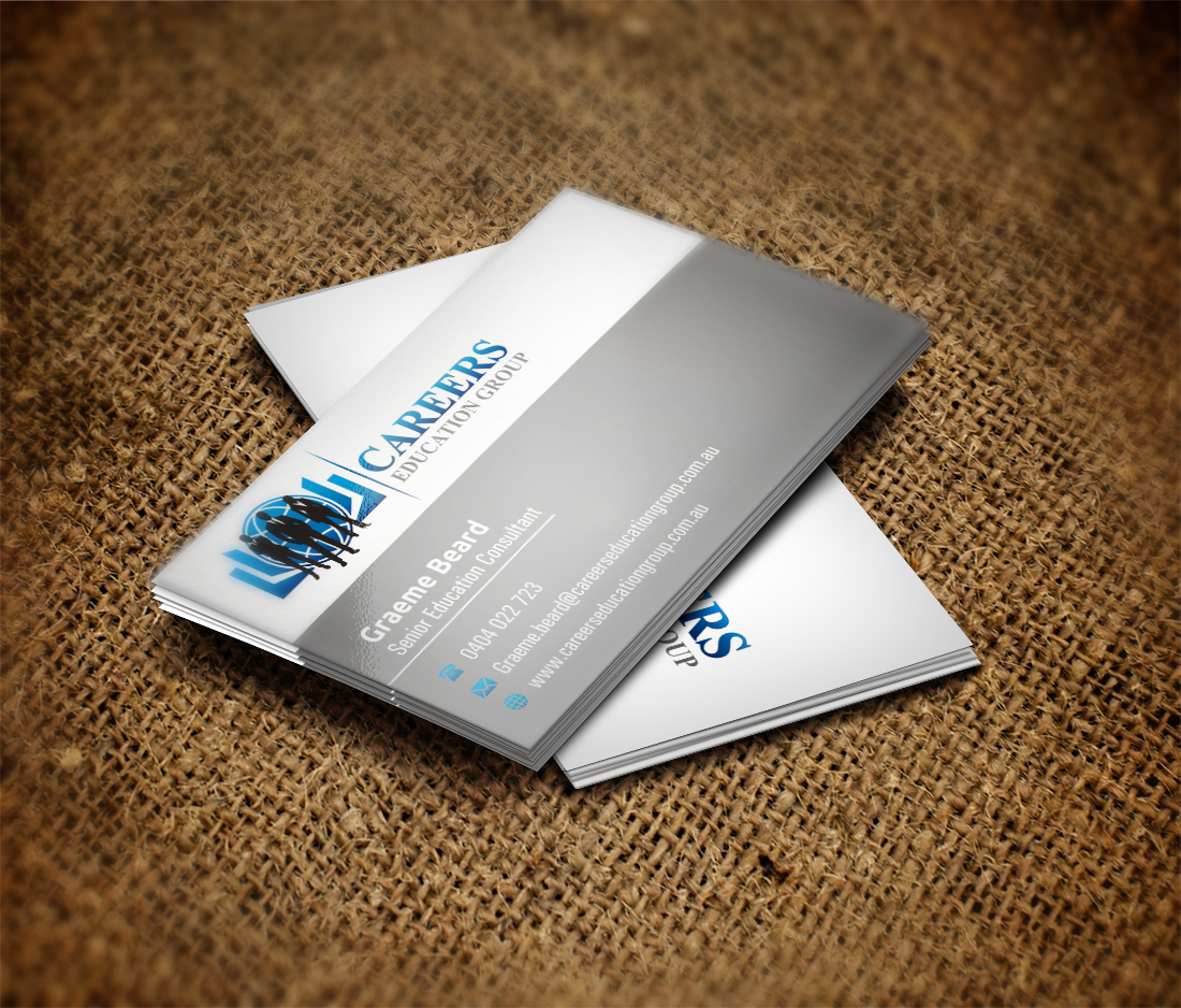 Business Card Design by INDIAN_Ashok for Careers Education Group | Design #3726424