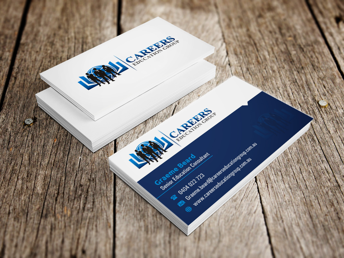 Business Card Design by INDIAN_Ashok for Careers Education Group | Design #3765922