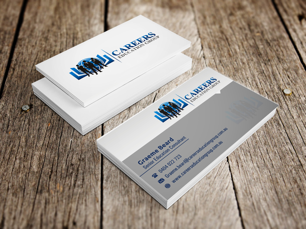 Business Card Design by INDIAN_Ashok for Careers Education Group | Design #3765931