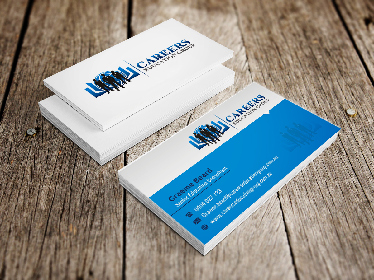 Business Card Design by INDIAN_Ashok for Careers Education Group | Design #3765937