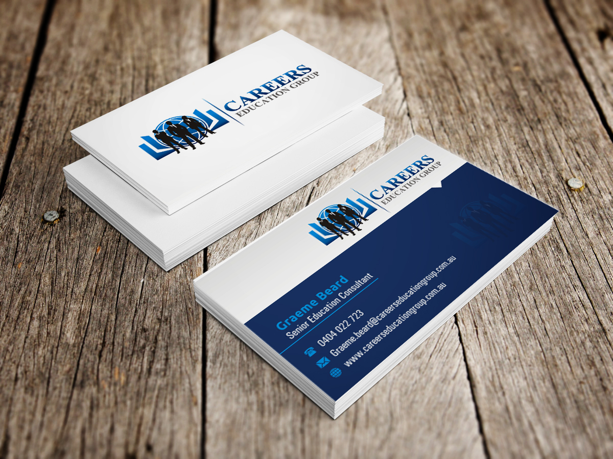 Business Card Design by INDIAN_Ashok for Careers Education Group | Design #3765941