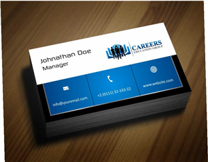 Business Card Design by AwsomeD for Careers Education Group | Design: #3725695