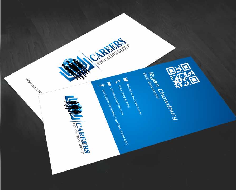 Business Card Design by AwsomeD for Careers Education Group | Design #3725700