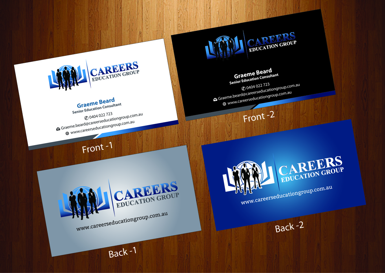 Business Card Design by HarmiDesigning for Careers Education Group | Design #3728527