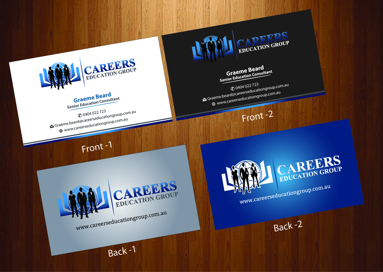 Visitenkarten-Design von HarmiDesigning für Careers Education Group | Design #3728536