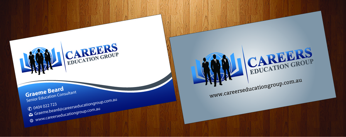 Business Card Design by HarmiDesigning for Careers Education Group | Design #3728562
